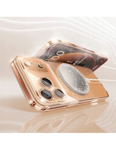 Baseus Crystal Etui Magnetyczne do iPhone 17/18 Pro Clear
