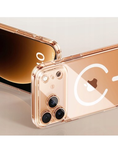 Baseus Crystal Etui Magnetyczne do iPhone 17/18 Pro Clear