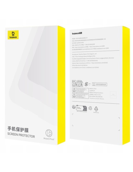 Baseus Superior HD Szkło Hartowane do iPhone 17 Air