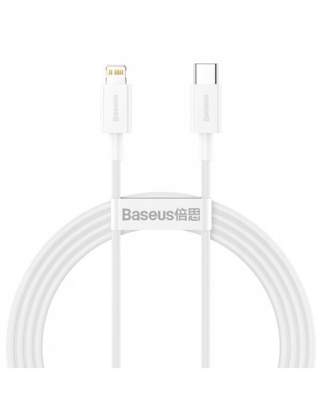 Baseus Superior Series Kabel USB-C Do Lightning 20W 1m Biały