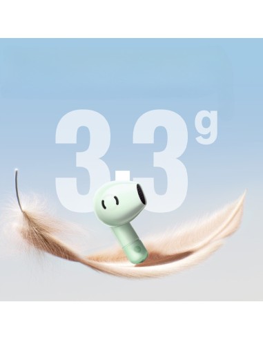 Baseus Bass BS2 Lite Słuchawki Bezprzewodowe Zielone