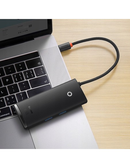 Baseus Lite Series 6-Port HUB USB-C 2x USB3.0 HDMI USB-C 100W
