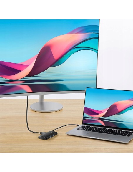 Baseus Lite Series 6-Port HUB USB-C 2x USB3.0 HDMI USB-C 100W
