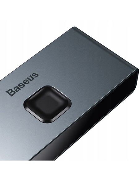 Baseus Matrix Switch Dwukierunkowy Szary