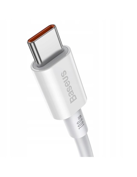 Baseus Superior Kabel USB-C Do USB-C 100W 2m Biały