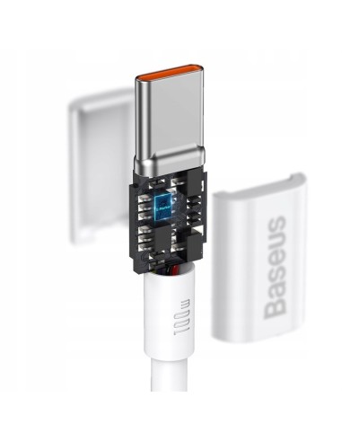 Baseus Superior Kabel USB-C Do USB-C 100W 2m Biały