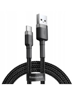 Baseus Cafule Kabel USB Do USB-C 3A 100cm Czarny