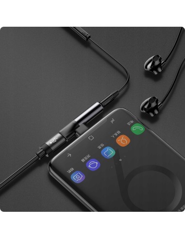 Baseus L41 Adapter USB-C Do Mini Jack 3.5mm