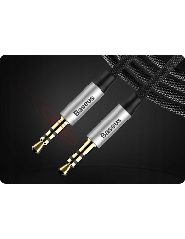 Baseus Yiven M30 Kabel Audio Mini Jack 3.5mm Do Mini Jack 3.5mm 1.5m