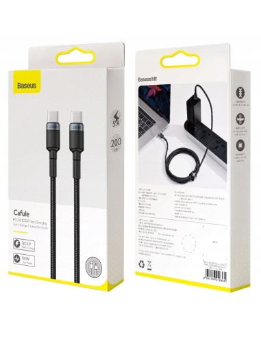 Baseus Cafule Kabel USB-C Do UDB-C 100W 2m