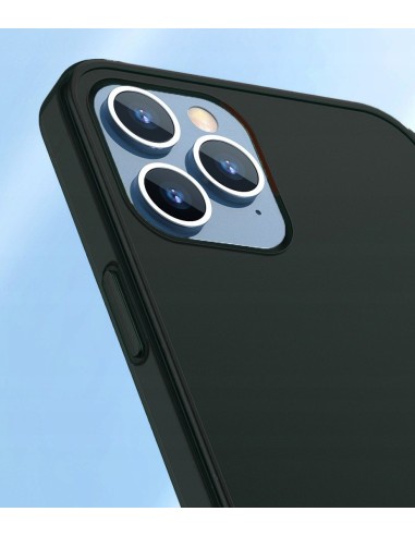 Baseus Frosted Glass Etui Do iPhone 12 Pro Max Ciemnozielony