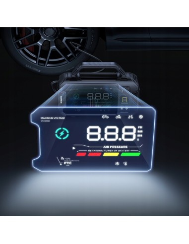 Baseus PrimeTrip VJ1 4-in-1 Car Jump Starter 3000A Cosmic Black