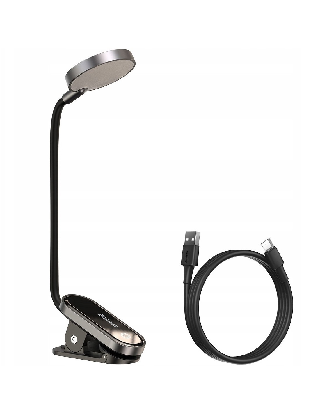 Baseus Mini Clip Lamp Lampka Bezprzewodowa LED Na Klips