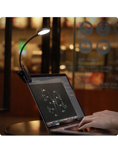 Baseus Mini Clip Lamp Lampka Bezprzewodowa LED Na Klips