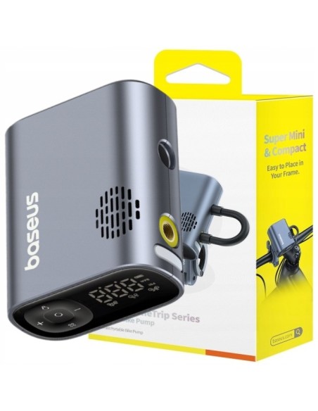 Baseus PrimeTrip Series Kompaktowa Pompka Rowerowa Cosmic Black