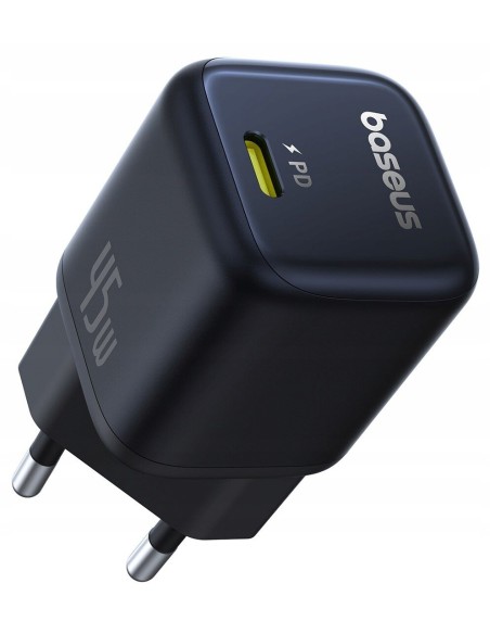 Baseus EnerFill FN22 Szybka Ładowarka USB-C 45W Czarna