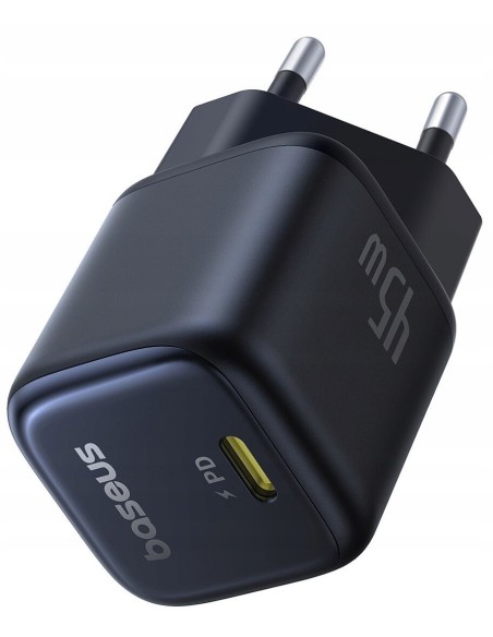 Baseus EnerFill FN22 Szybka Ładowarka USB-C 45W Czarna