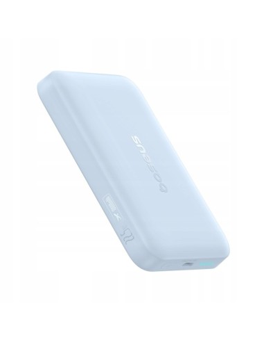 Baseus EnerFill FM11 Ultra-Mini Magnetyczny Power Bank 10000mAh 22.5W Niebieski