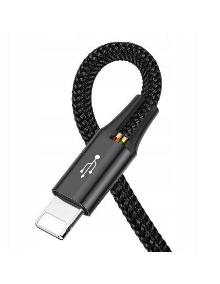 Baseus Fast 4-in-1 Kabel 4w1 USB Do 2x Lightning  Micro Type-C 3.5A 1.2m