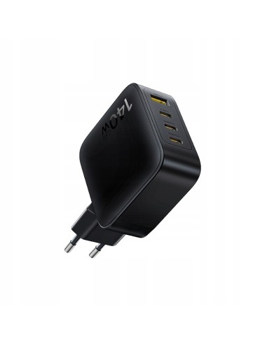 Baseus EnerFill FH11 GaN Ładowarka Sieciowa 140W EU Cosmic Black