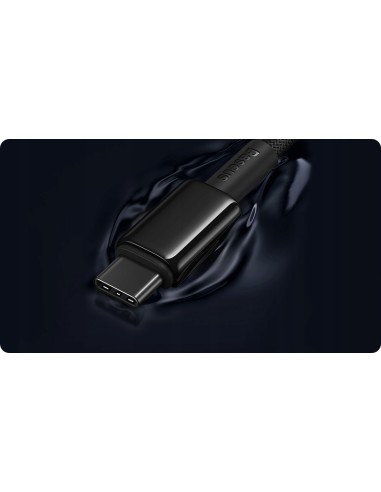 Baseus Tungsten Gold Kabel USB-C Do USB-C 100W 1m Czarny