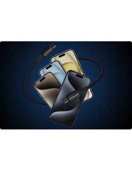 Baseus Tungsten Gold Kabel USB-C Do USB-C 100W 1m Czarny