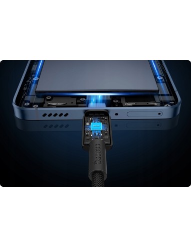 Baseus Tungsten Gold Kabel USB-C Do USB-C 100W 1m Czarny