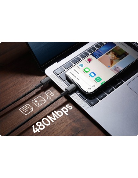 Baseus Tungsten Gold Kabel USB-C Do USB-C 100W 1m Czarny
