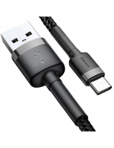 Baseus Cafule Cable Kabel USB Do USB-C 200cm Czarny
