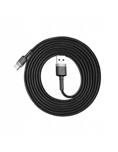 Baseus Cafule Cable Kabel USB Do USB-C 200cm Czarny