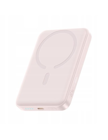 Baseus EnerFill FM11 Ultracienki Magnetyczny Power Bank 10000mAh 22.5W Baby Pink