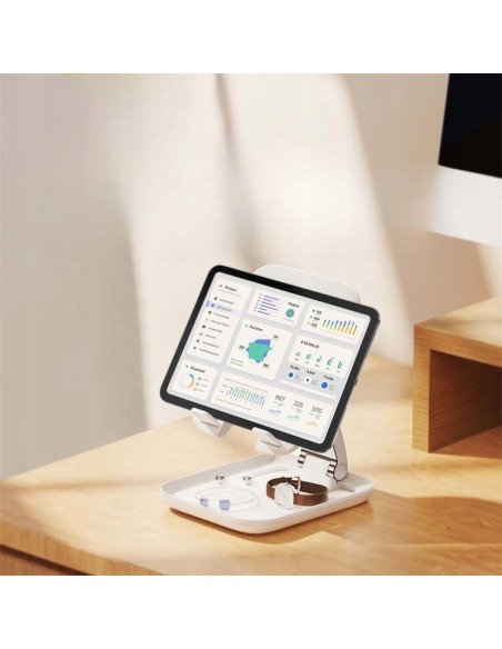 Baseus Seashell Series Stojak Na Tablet Biały