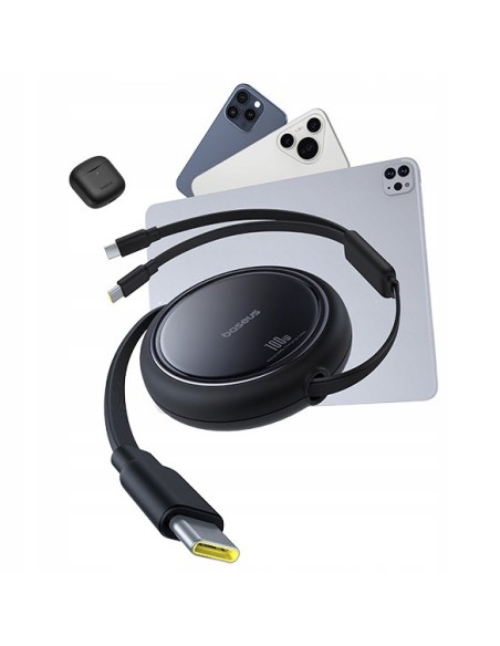 Baseus Bright Mirror Series Kabel 2w1 USB-C Do C+C 100W 1m Czarny