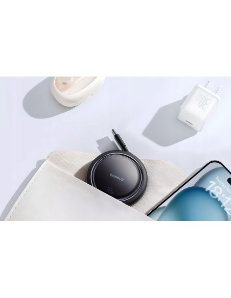 Baseus Bright Mirror Series Kabel 2w1 USB-C Do C+C 100W 1m Czarny