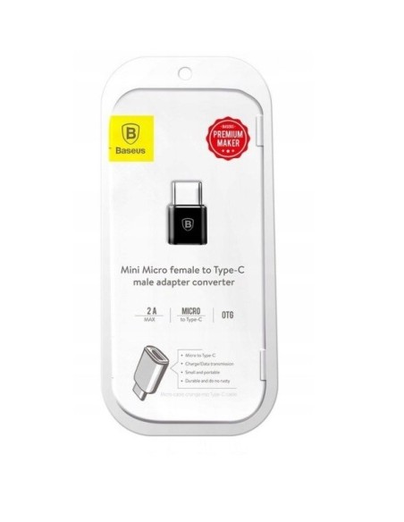 Baseus Mini Adapter Micro USB na USB-C
