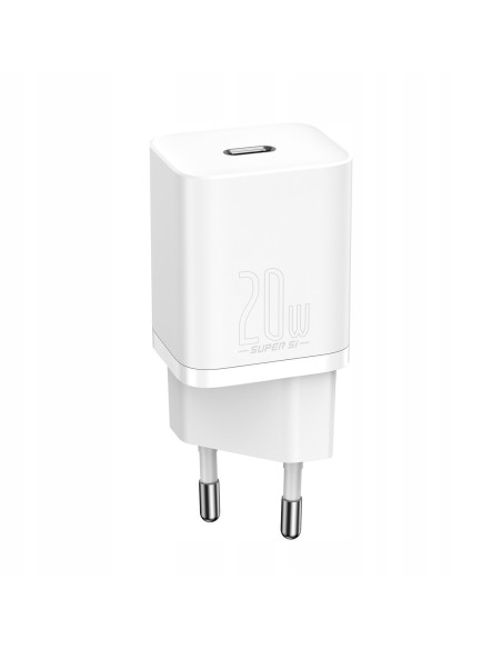 Baseus Super Si Ładowarka Sieciowa USB-C Type-C 20W