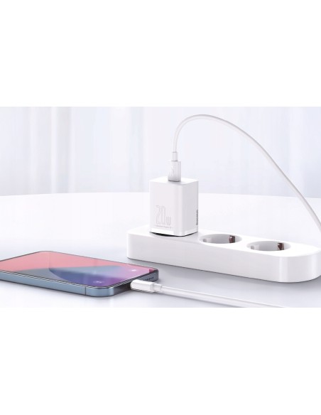 Baseus Super Si Ładowarka Sieciowa USB-C Type-C 20W