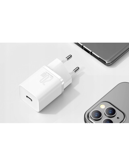 Baseus Super Si Ładowarka Sieciowa USB-C Type-C 20W