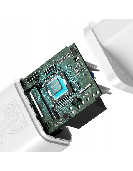 Baseus Super Si Ładowarka Sieciowa USB-C Type-C 20W