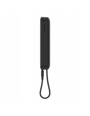 Baseus Magnetic Mini Power Bank Z Ładowaniem Bezprzewodowym I Kablem USB-C 10000mAh 20W Czarny