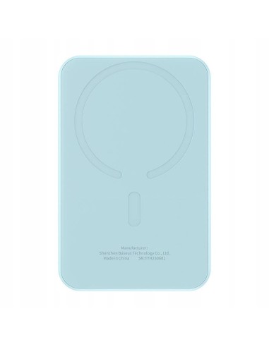 Baseus Magnetic Mini Power Bank MagSafe 5000mAh 20W Niebieski