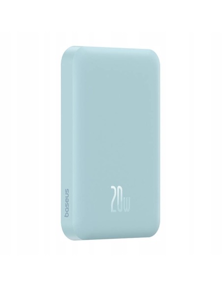 Baseus Magnetic Mini Power Bank MagSafe 5000mAh 20W Niebieski