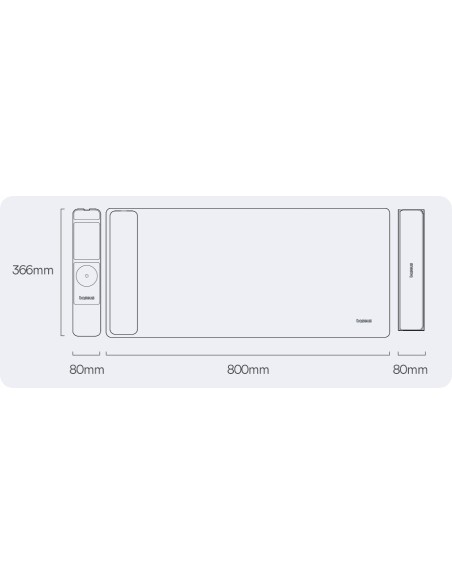 Baseus MagPro Series II Mata Na Biurko Z Ładowarką Bezprzewodową