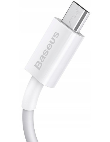 Baseus Superior Kabel USB Do Micro 2A 1m Biały
