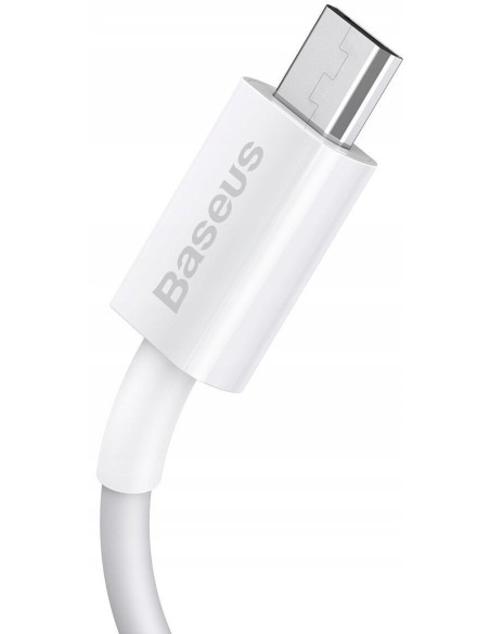 Baseus Superior Kabel USB Do Micro 2A 1m Biały