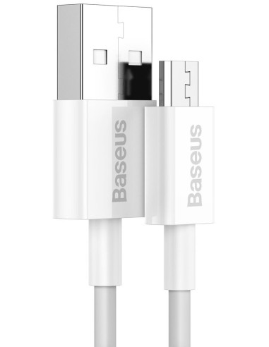 Baseus Superior Kabel USB Do Micro 2A 1m Biały