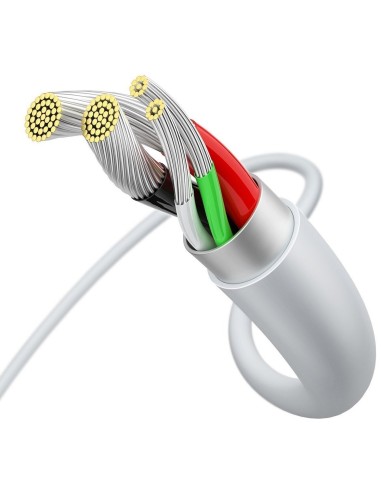 Baseus Superior Kabel USB Do Micro 2A 1m Biały