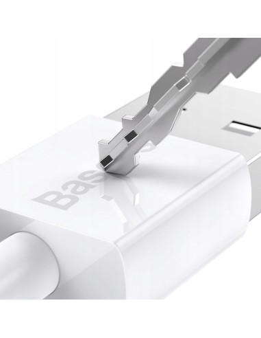 Baseus Superior Kabel USB Do Micro 2A 1m Biały