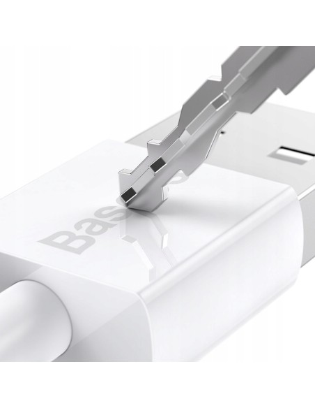 Baseus Superior Kabel USB Do Micro 2A 1m Biały