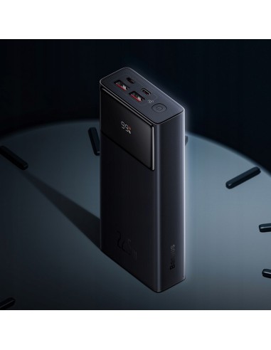 Baseus Star-Lord Power Bank Z Cyfrowym Wyświetlaczem 30000mAh 22.5W Czarny
